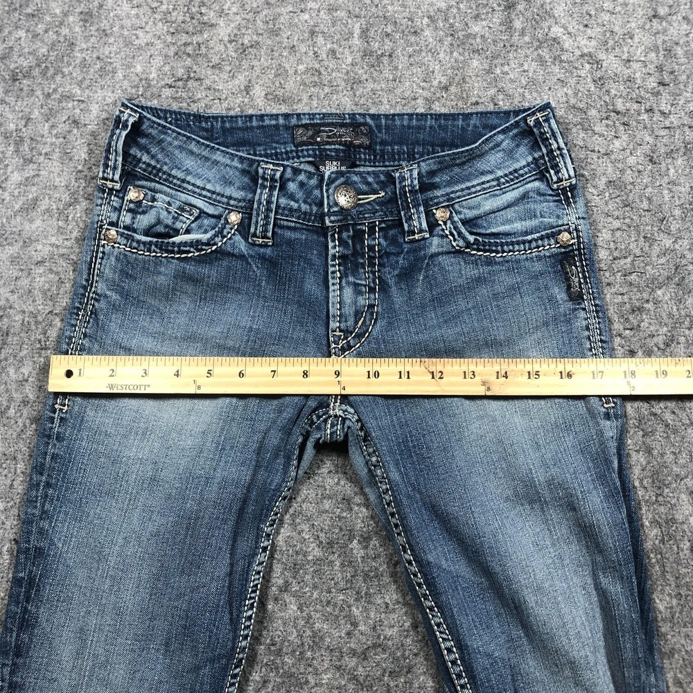 Silver Jeans Co Suki Surplus Bootcut Jeans Womens 27x32 Medium Wash Stretch - Picture 10 of 16